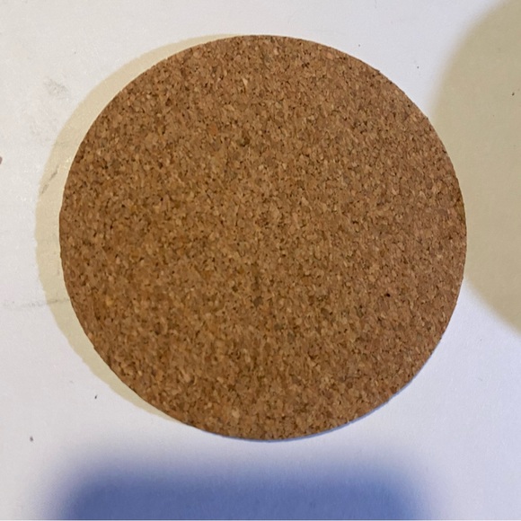 6 Domestic Bliss Coasters GUC in tin by Anne Taintor cork bottoms retro style - Picture 10 of 10